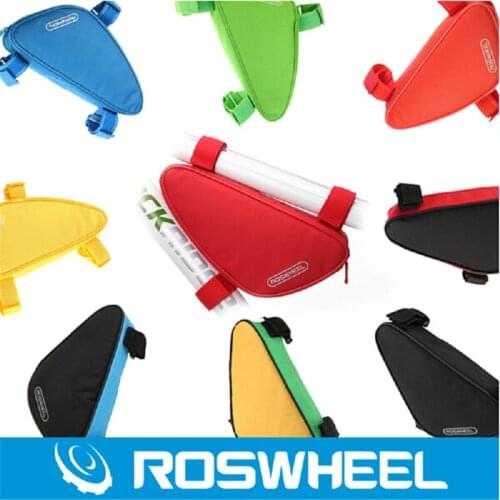 2016 Roswheel Waterproof Bike Bicycle Bags Outdoor Triangle Cycling Bicycle Front Tube Frame Bag Bike Accessories 8 Colors