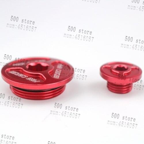HIGH PORFORMANCE CNC Billet Alum Engine Timing Oil Filter Plugs For CRF250R 250X 450R 450X ATV