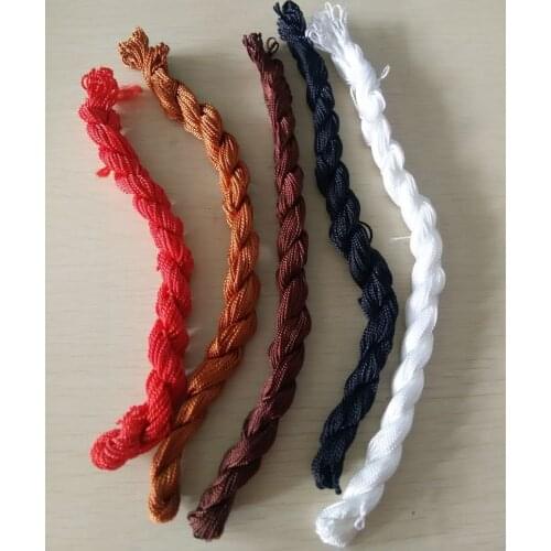 1roll 1mm 15M/roll Chinese Knotting Nylon Thread Cord Wire Beading Bracelet