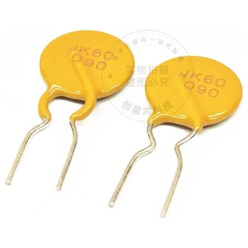 100PCS JK60-090 DIP recovery fuse 60v/0.90A 900ma PTC thermistor original products