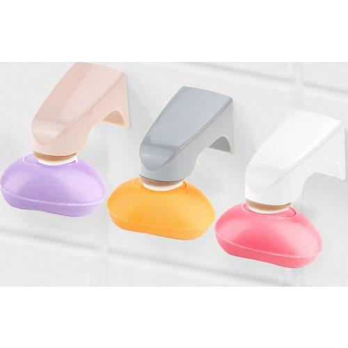 2020 1Pcs Multi-function Household magnetic Storage Soap Rack Soap Box Dish Storage Tray tray Box Storage Box Soap Dispenser