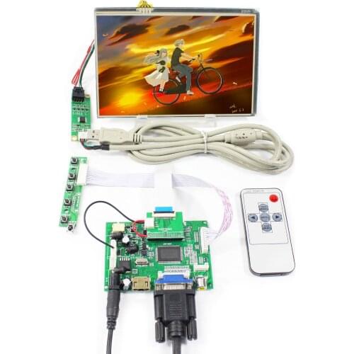 7" 1280X800 HSD070PWW1 IPS Resistive Touch LCD VGA AV HD MI LCD Controller Board
