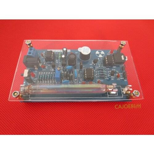 DIY an Open-Source Tool That Uses a Geiger Counter Kit Module Miller Tube GM Tube Detector Radiation Gamma Beta