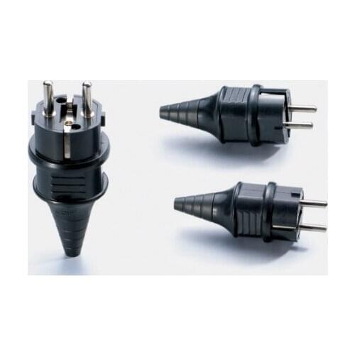 European Rewireable Two Round Plug 250V 16A CCE 7/7 Standard Plug,1 pcs