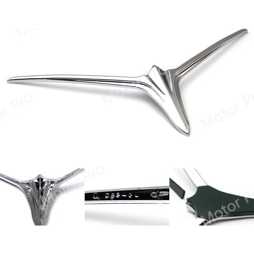 Chrome Eyebrow Trim Decoration Front Air Intake Accents For HONDA GL1800 Goldwing F6B 2012 - 2017 Motorcycle Accessories Fairing
