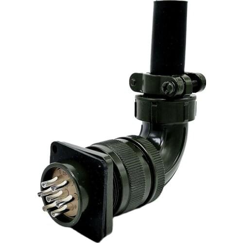 MS3102 3106A20-15S 7Pin Right Angle Aviation Plug Encoder Plug Servo Motor connector