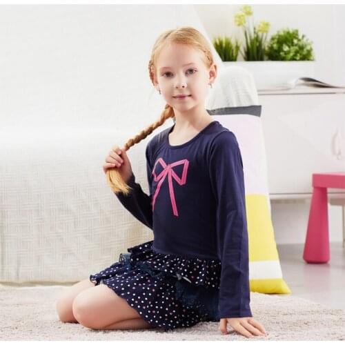 Girls Dresses 2020 Fashion Girl Dress Cotton Long Sleeve Baby Girls Dress Kids Dresses For Girls Casual Wear Children Clothing