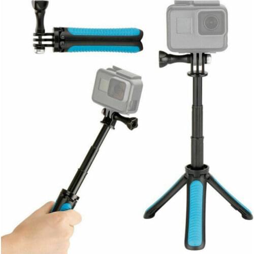 Portable Extend Handhold Self-Pole Shorty Tripod Monopod Stick Mount For Gopro