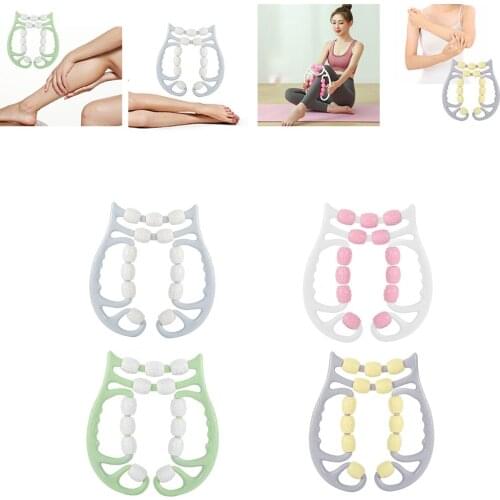 U-Shape Massage Roller Parts for Forearm Arms Shoulder Relaxing Release Yoga Muscle Roller Cellulite Pain Relieve