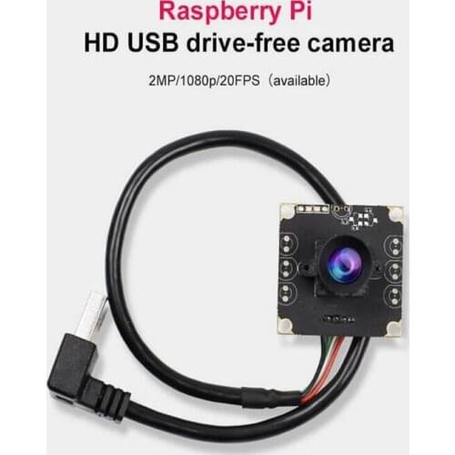 USB Camera 1080P HD USB Drive-free Camera for Raspberry Pi and Jetson NANO Board for AI Visual Recognition Projects UP to 120FPS