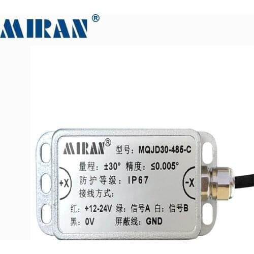 MIRAN High Quality Single Axis Tilt Sensor Inclinometer/ Obliquity Angle Sensor