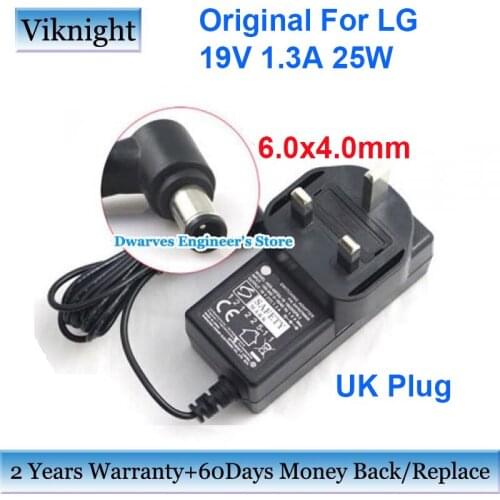 ADS40FSG-19 19V 1.3A 25W AC Adapter Charger For LG E1942CA E1948S E2242C E2249 W1947CY E2351VZ E1942C-BN IPS LED FLATRON IPS224