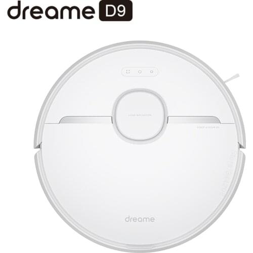 2021 Dreame D9 Robot Vacuum Cleaner for Home Sweeping Washing Mopping 3000PA Cyclone Suction Dust MIJIA APP WIFI Smart Planned