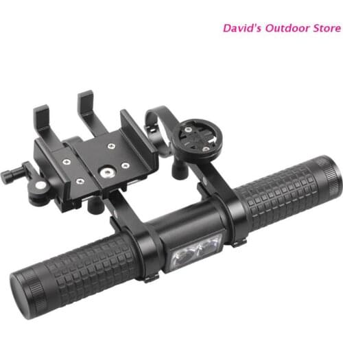 5Pcs/Set Bicycle Headlight Phone Bracket 10000mah Power Bank Handlebar Extender X3UA