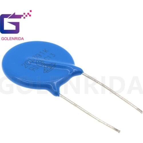 5pcs varistor 20D391K 390V piezoresistor 20D391