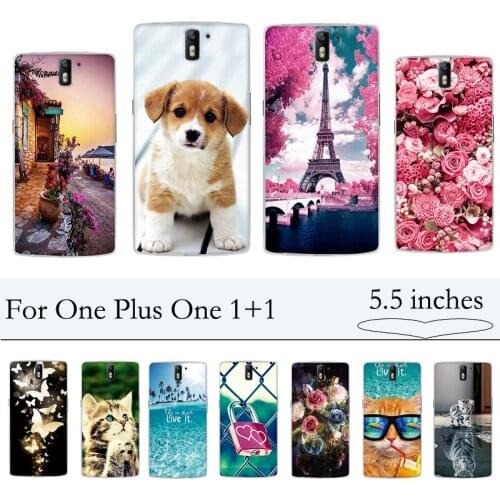 Coque Case For One Plus One Case Luxury Back Cover for OnePlus One 1+1 Coque Phone Cases Silicone Soft TPU Cover for OnePlus One