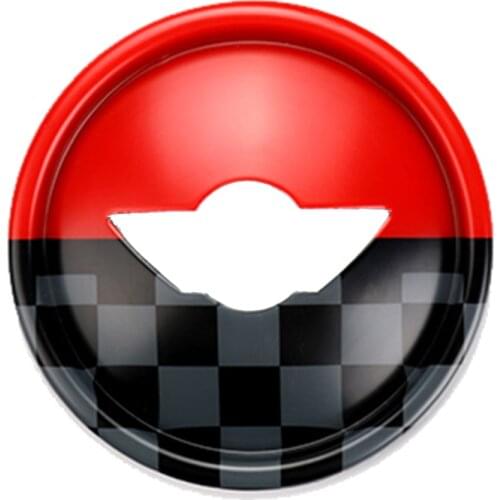 Steering Wheel Cover Logo Emblem Cap Trim for MINI Cooper F Series F54 F55 F56 F57 F60 Clubman Countryman JCW A