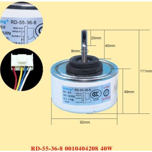 For Haier air conditioning indoor motor 40W 0010404208 RD-55-36-8