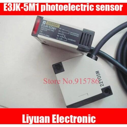 E3JK-5M1 photoelectric sensor / E3JK-5DM1 E3JK-5L beam Photoelectric switch / 12-24VDC infrared sensitive sensor