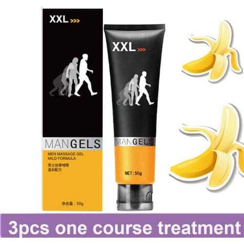 3pcs 50g Intimate Gel Mens Goods for Men Penis Enlargement Sex Massage Cream Increase Penis Size Erection Potency for Mens Sex