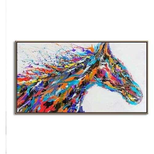 Handmade oil painting on canvas modern 100% Best Art Abstract oil painting original directly from artis MA-001