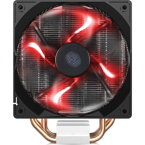 Cooler Master T400i 4 Heatpipes CPU Cooler 120mm PWM Fan Quiet For Intel LGA 775 115x 2011 AMD AM3 AM4