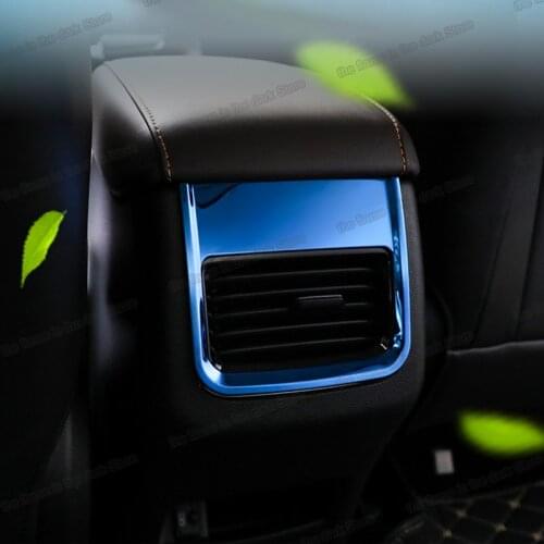 Lsrtw2017 for Changan Cs35 Plus Car Armrest Vent Frame Trims Interior Accessories Stainless Steel 2018 2019 2020 2021 cs35plus