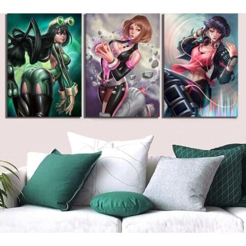 Anime Huellas Modular Cartel Full Round Drill DIY Diamond 5D Embroidery Painting Cross Stitch Picture Mosaic Wall Art Home Decor
