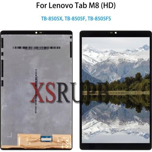 Original New 8.0" inch LCD For Lenovo Tab M8 HD PRC ROW TB-8505X TB-8505F TB-8505 LCD Display Touch Screen Digitizer Assembly