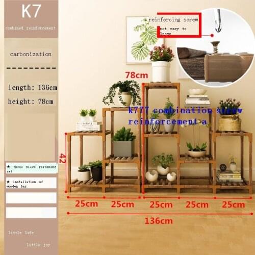 Etagere Pour Plante Repisa Para Plantas Huerto Urbano Madera Garden Shelves For Outdoor Dekoration Plant Rack Shelf Flower Stand