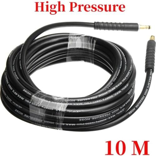 10Meters Quick Connect With Car Washer Extension Hose Gun High Pressure Washer Hose Working For Karcher K-series