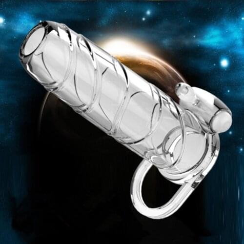 Vibrating Penis Sleeve Condom Time Delay Ejaculation Cock Ring Vibrator Clitoris Stimulator Sex Toys For Men Dick Extension