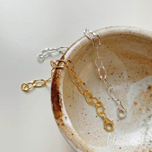 Vintage s925 sterling bracelet 18k gold chain fashion womens jewelry female light bracelet line up banquet birthday gift Gifts