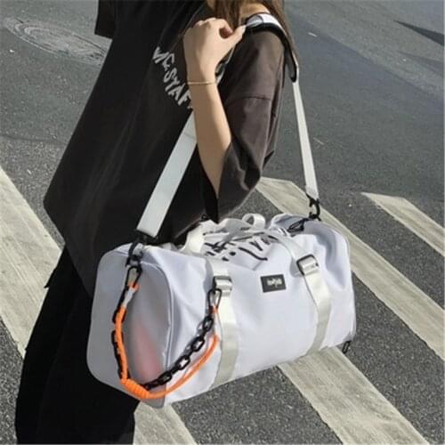 Womens Large Sports Gym Bag For Shoes Summer Beach Travel Luggage Training Fitness Backpack For Men 2021