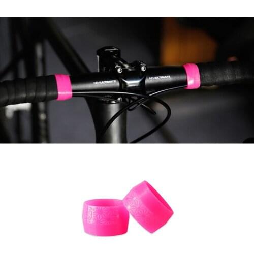 1 Pair Fixing Sleeve For Road Bicycle Winding Belt Professional Holding Ring for Handlebar Tape Anti-slip Road Bike Fixed Collar