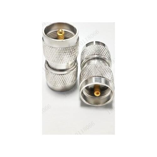 1PC UHF PL259 Male to UHF PL-259 Male Plug RF Coaxial Adapter Electronic Wire Connector Adaptor