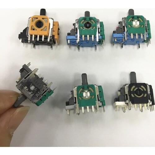 Free Shipping 50pcs/lot Original ALPS for PS4 PRO Slim Xbox One Xbox360 Controller 3D Analog Joystick Rocker Button Repair Parts