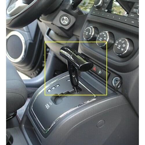 Chuang Qian Zinc Alloy T-Handle Shifter Shift Knob For Jeep Dodge Challenger/Charger/Caliber/RAM/JCUV 2008-2017Auto Accessories