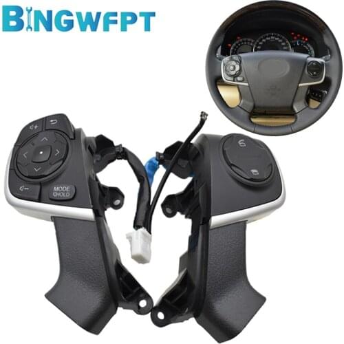 For Toyota Camry (HYBRID) ACV51 ASV5 AVV50 GSV50 Cruise Control Switch Audio Bluetooth Steering Wheel Button