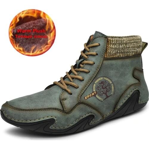 E CN Mens Winter Boots