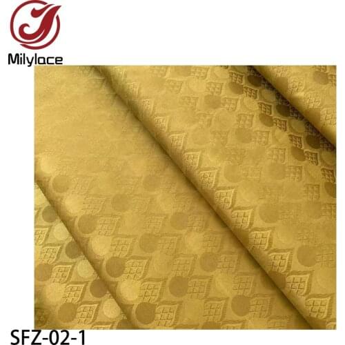 Guinea Brocade Fabric 100% Cotton Bazin Riche 2020 African Bazin Riche Fabric High Quality 10 Yard/lot SFZ-02