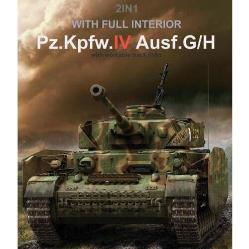 RYEFIELD RM5055 1/35 Panzerkampfwagen IV 2in1 Model Kit& RM2009 UPGRADE SOLUTION