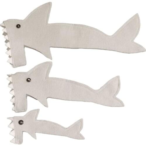 Lizard Bearded Dragons Shark Costume Handmade Felt Harness Reptile Apparel Photo Gift Lizard Clothes for Geckos Reptiles