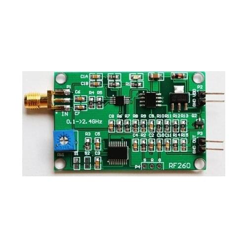 Measuring RF power detector module RF high-frequency detector power measurement 0- 2400MHz