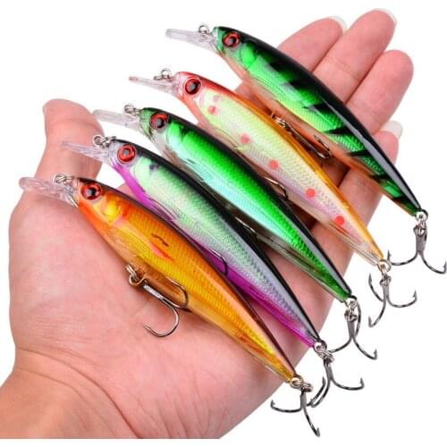 1PCS 14g 13cm Fishing Lures Minnow Wobbler Floating Bass Trolling Artificial Hard Bait Crankbait Carp Pesca Fishing Tackle
