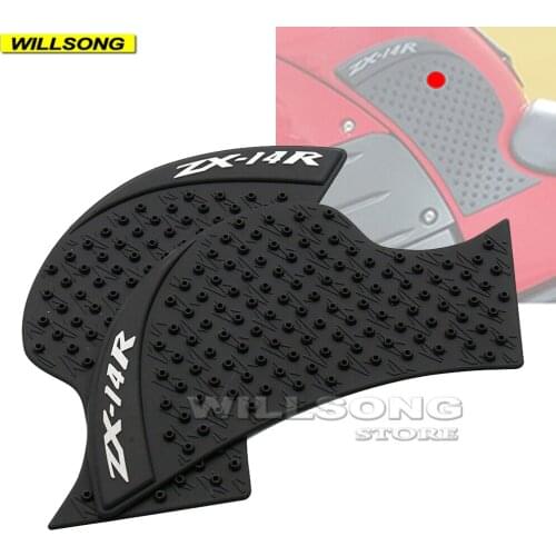 Silica Gel Anti Slip Sticker Tank Pad Side Knee Grip Protector For KAWASAKI NINJA ZX-14R 2006-2020 Year Motorcycle Accessories