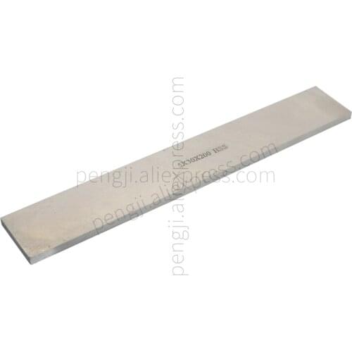 HSS CNC Lathe Tool Bit 5mm x 30mm x 200mm, Square Lathe Turning Tool Blanks, High Speed Steel Rectangular Fly Cutter Mill Blank