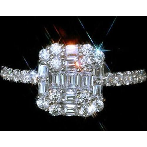 Utimtree Women's Silver Rings