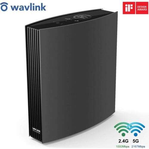 Wavlink AC3200 Full Gigabit WIFI Router Wave2 MU-MIMO 2.4G 5GHz WIFI Range Extender router wifi repetidor iF Design Award Winner