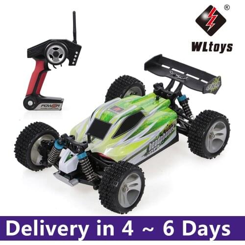 WLtoys Toys A959-A A959-B 2.4G 1/18 Scale 4WD Electric RTR Off-road Buggy 35/75KM/H RC Car Toys for Children Remote Control Gift